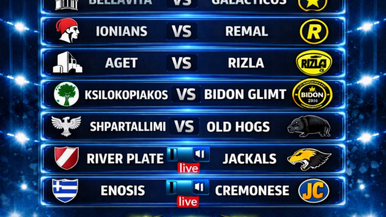H 2η ΜΕΡΑ ΤΗς RIVER SUPER LEAGUE 8X8